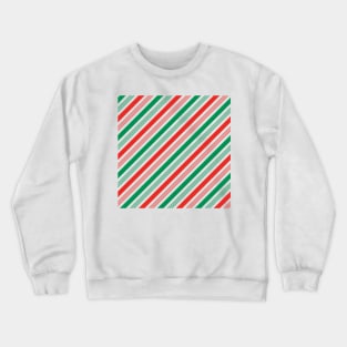 Peppermint Candy Stripe Crewneck Sweatshirt